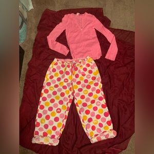 Victoria Secret “Pink” selling 2 pieces Top is Long sleeve size M/L Bottoms sz M